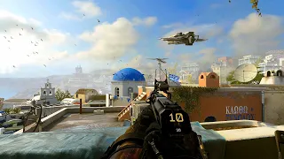 Call Of Duty Advanced Warfare Set in Greece |Manhunt| Realistic Ultra Graphics gameplay