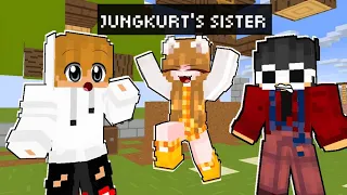 CeeGee MEETS My Sister In minecraft