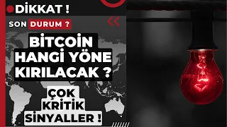 DİKKAT ! #bitcoin HANGİ YÖNE KIRILACAK ? ÇOK KRİTİK SEVİYELER ! #ethereum #altcoin