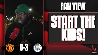 WE'RE FINISHED! | Man United 0-3 Man City | Fan View (KG)