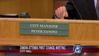 New city manager attends first council meeting