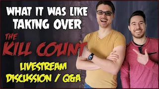 What It Was Like Taking Over The Kill Count: A Livestream Discussion / Q&A with Zoran Gvojic