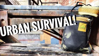 The Hidden Woodsmen Survival Kit -Hobo Survival Setup! -Junkyard Fox