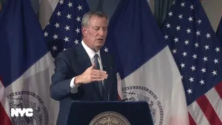 Mayor de Blasio Presents Fiscal Year 2019 Executive Budget