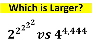 Which is Larger? || A Nice Exponent Math Simplification | Math Olympiad | Tetration@TheMathScholar23