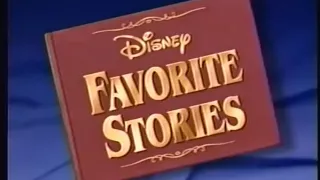 Disney's Favorite Stories vhs promos 1994-1996