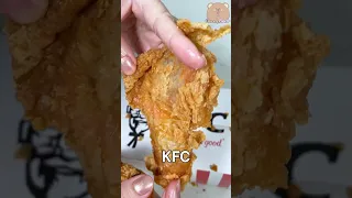 KFC VS TEXAS Fried Chicken