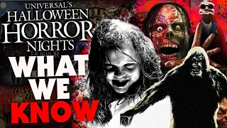 ALL HOUSES AND SCAREZONES ANNOUNCED FOR HHN 32 (Complete Breakdown + Hype List)