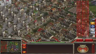 " Nuclear Apocalypse " CHINA Nuke - Command & Conquer Generals Zero Hour - 1 vs 7 HARD Gameplay