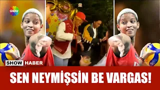 Vargas'tan "Erik Dalı"ndan sonra "Kolbastı" Şov!