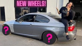 MY E92 335IS GETS A NEW SET OF WHEELS | BMW MAKEOVER