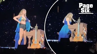 Taylor Swift handles mid-Eras Tour wardrobe malfunction like a total pro: ‘She’s so human’