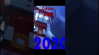 Circus Baby Evolution In Minecraft Animations #Shorts #Evolution