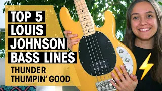 Top 5 Louis Johnson Bass Lines | Michael Jackson, The Brothers Johnson, Quincy Jones | Thomann