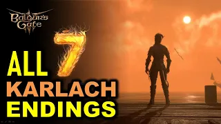 All 7 Karlach Endings in Baldur's Gate 3 (BG3)