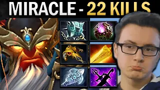 Ember Spirit Dota Gameplay Miracle with 22 Kills and Radiance