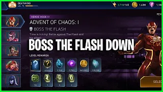 Injustice 2 Mobile | Boss The Flash Down | Rewards Advent Of Chaos | Heroic 6 Tier 1