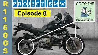 BMW GS Spoke Wheel inspection | Why I'm STUCK with the corroded wheels on the R1150 GS. Ep 8