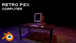 Retro 90s PC PSX Model