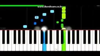 Greensleeves - Synthesia Piano Tutorial