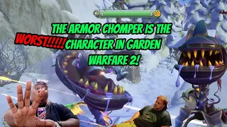 The Armor Chomper Is the Worst Character In Garden Warfare 2!