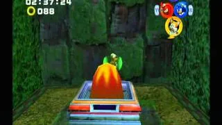 Sonic Heroes (GC) Team Sonic Lost Jungle Mission 1 A Rank