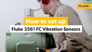 Install the Fluke 3561 FC Vibration Sensor in 3 Easy Steps