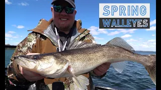 Spring Post Spawn Walleye Jigging Tips & Tactics