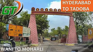 India Road Trip | Hyderabad to Tadoba | Wani to Moharli