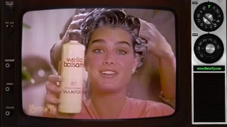 1982 - Wella Balsam Shampoo - Brooke Shields loves it