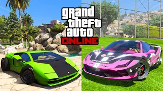 TOP 5 FASTEST CARS IN GTA 5 ONLINE! (2024)