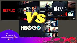 Porovnání NETFLIX, HBO GO, Apple TV!