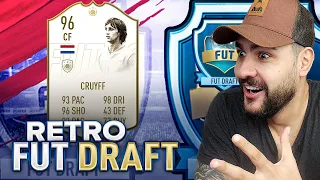 RETRO FIFA 19 DRAFT ABSOLUT GENIAL CU ICON MOMENTS CRUYFF OMUL DRAFTULUI!!!