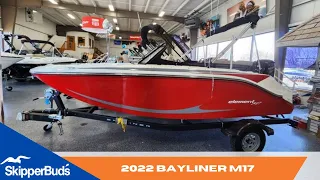 2022 Bayliner M17 Bowrider Boat Tour SkipperBud's