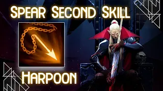 V Rising  -  Spear Second Skill - Harpoon