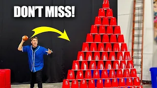 Don't Miss EASIEST Trick Shot EVER Challenge!