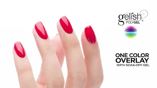 Gelish PolyGel Overlay, Step by Step