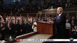 President Joe Biden delivers third State of the Union address