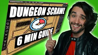 Make D&D Maps with Dungeon Scrawl in Under 6 Min!