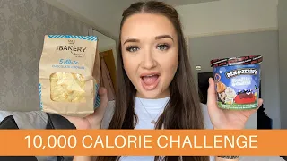 10,000 CALORIE CHALLENGE | GIRL VS FOOD | EASY!