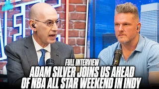 Commissioner Adam Silver Joins Us Ahead Of NBA All Star Weekend In Indianapolis | Pat McAfee Show