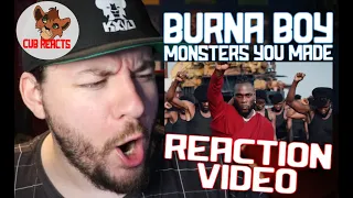 Burna Boy - Monsters You Made - REACTION VIDEO // CUBREACTS