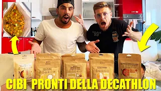 QUANTO FANNO SCHIFO I CIBI PRONTI DELLA DECATHLON? - LI PROVIAMO TUTTI E SIAMO VERAMENTE ECCITATI!