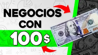 🤑 18 Negocios con MENOS de $100 DÓLARES que Puedes Iniciar HOY Mismo