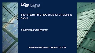 Shock Teams: The Jaws of Life for Cardiogenic Shock