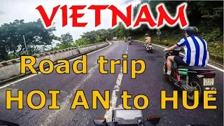 VIETNAM - Hoi An to Hue (Marble Mountains, Dragon Bridge, Hai Van pass) - MotoVlog #10