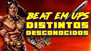 👊 BEAT 'EM UP 💥 DISTINTOS y DESCONOCIDOS - Juegos Tapados de ARCADE - Joyas Ocultas MAME