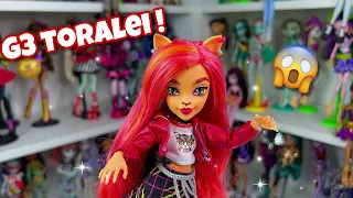 Monster High G3 Toralei Stripe doll review! My first G3 Doll!