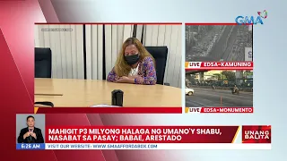 Mahigit P3 milyong halaga ng umano'y shabu, nasabat sa Pasay; babae, arestado | UB