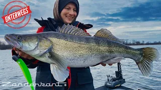 Zander TV: Vlog: Wir angeln zum ersten Mal im Winter auf diesem See